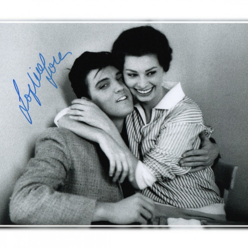 Sophia Loren Signed Photograph