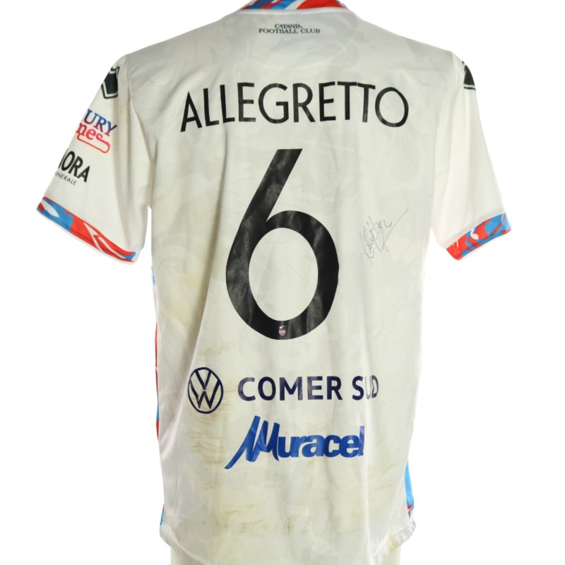 Allegretto's Signed Unwashed Shirt, Atalanta U23 vs Catania 2026 