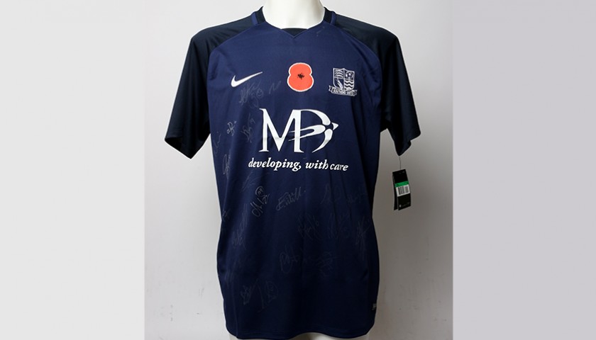 Poppy Shirt Signed by Southend United F.C.