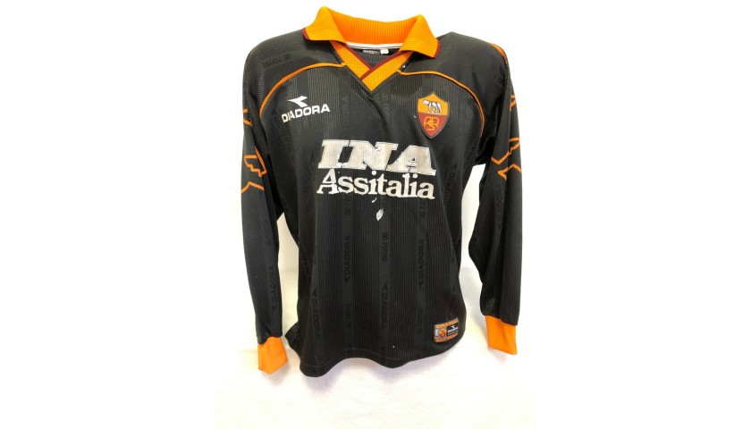 Maglia gara Totti Roma, 1999/00 - Autografata - CharityStars