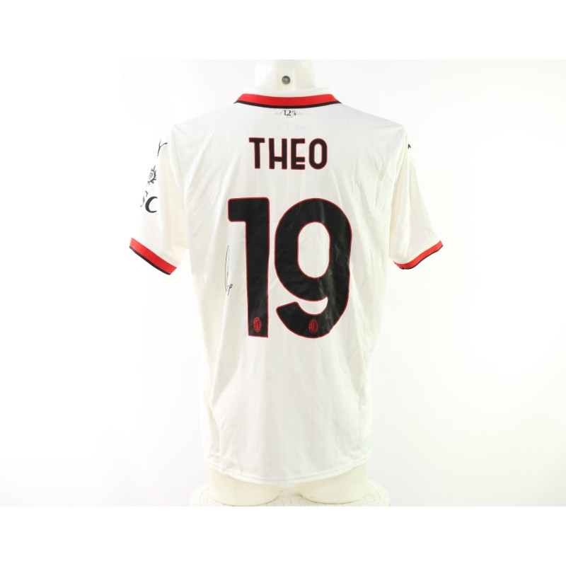 Theo Hernandez's Milan Signed Official Shirt, 2024/25