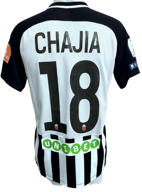 Chajia's Ascoli Match-Worn Shirt, 2019/20