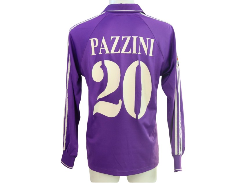 Maglia gara Pazzini Fiorentina vs Reggina 2005