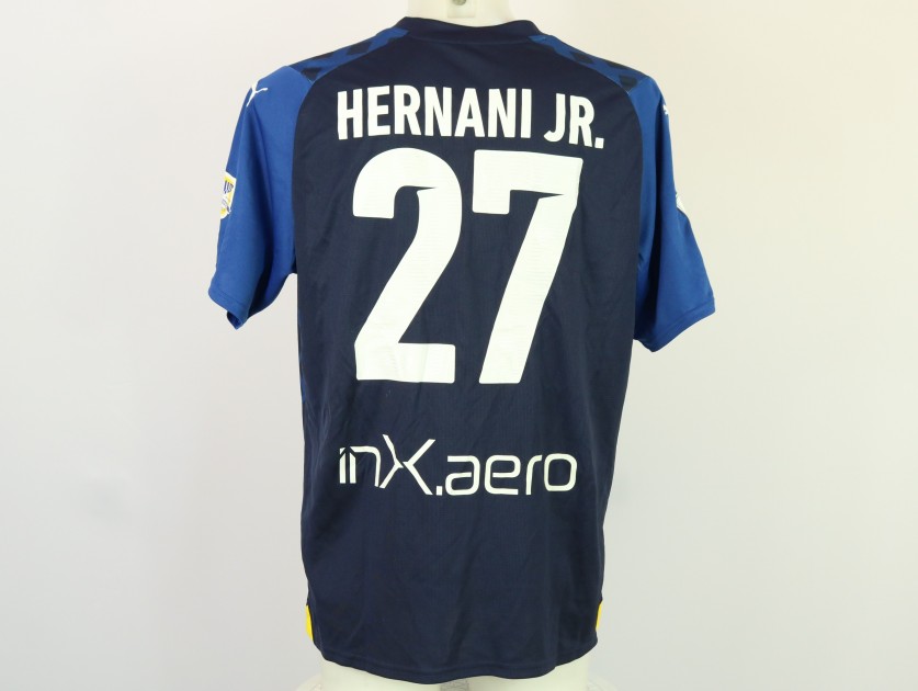 Hernani Jr's Unwashed Shirt Parma vs Ternana 2023 - Patch 110 Years