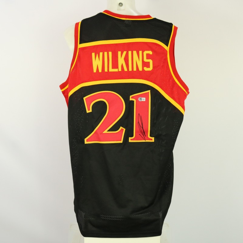 Maglia Replica firmata da Dominique Wilkins di Atlanta