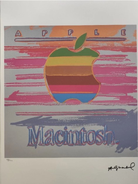 "Macintosh" Lithograph Signed by Andy Warhol 