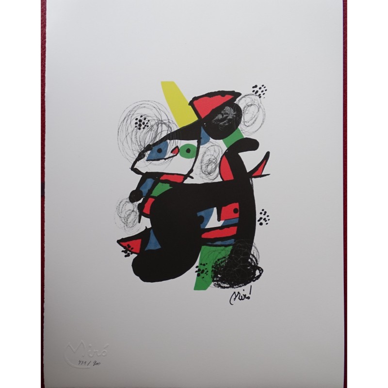 Litografia di Joan Miro