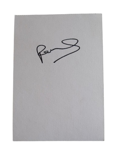 Paul McCartney Signed Cut Sheet - CharityStars