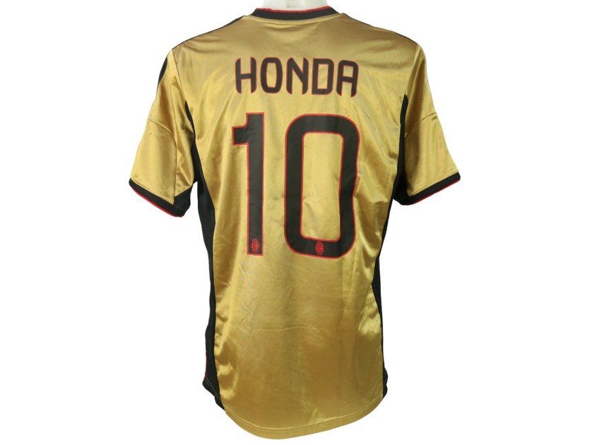 Honda's Milan Match-Issued Shirt, 2013/14