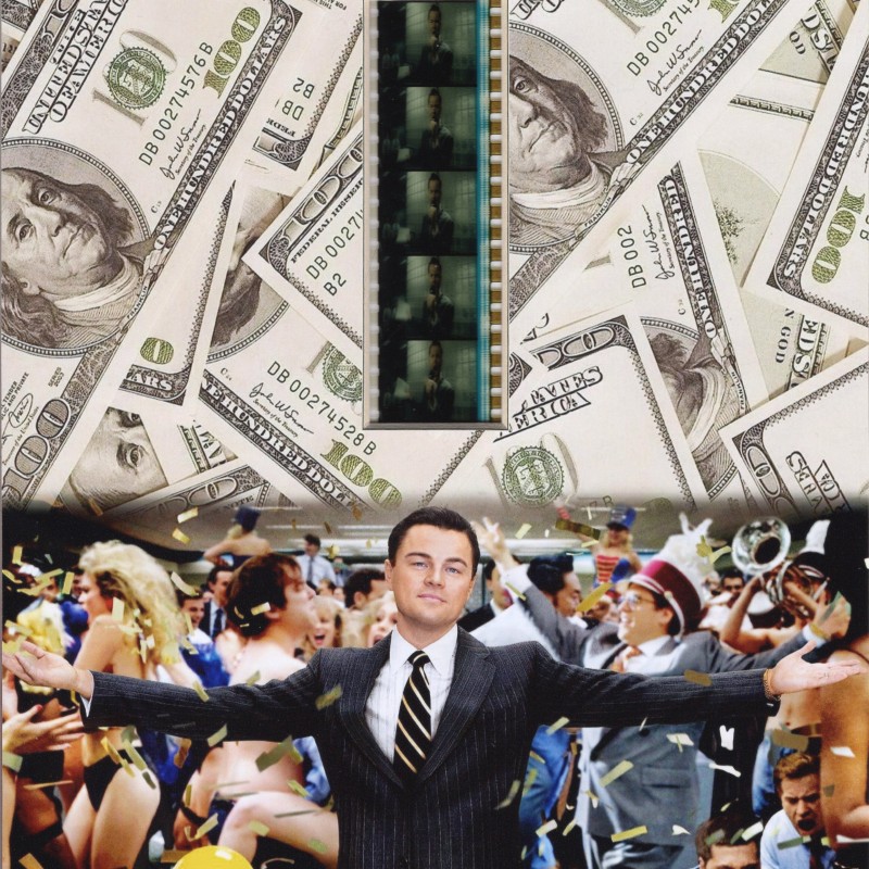 "The Wolf of Wall Street" - Maxi Card with Frames of the Film