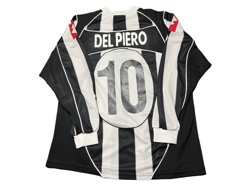 Del Piero's Worn Shirt, Roma vs Juventus 2002