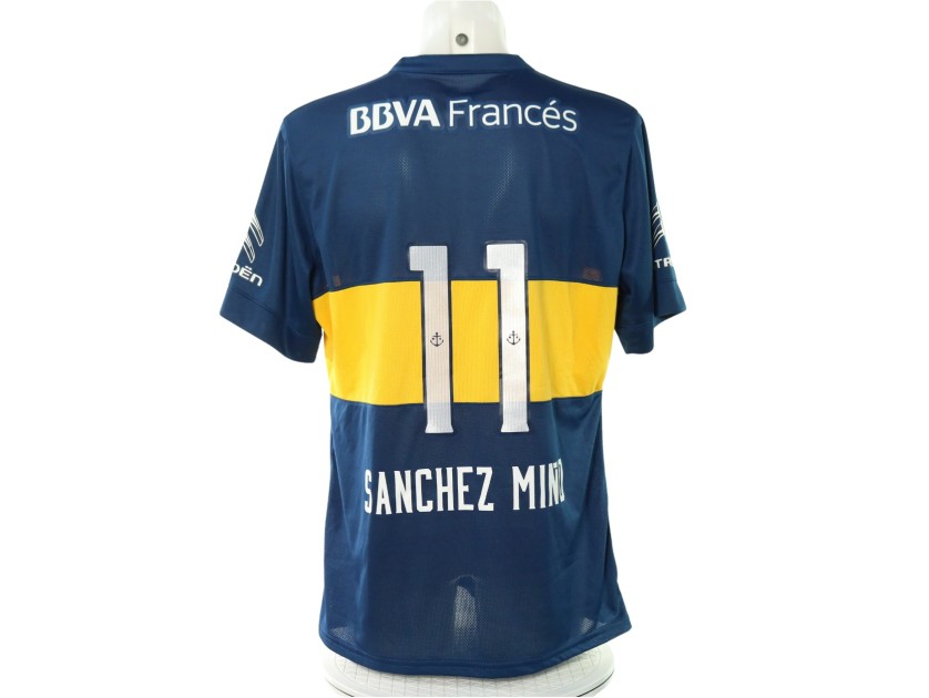 Sanchez Mino's Boca Juniors Match-Issued Shirt Inter, 2012/13