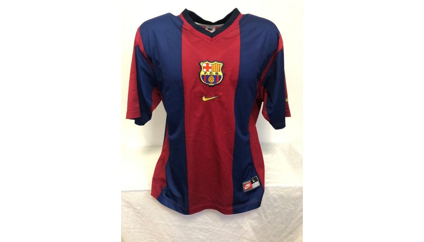 barcelona signed shirt