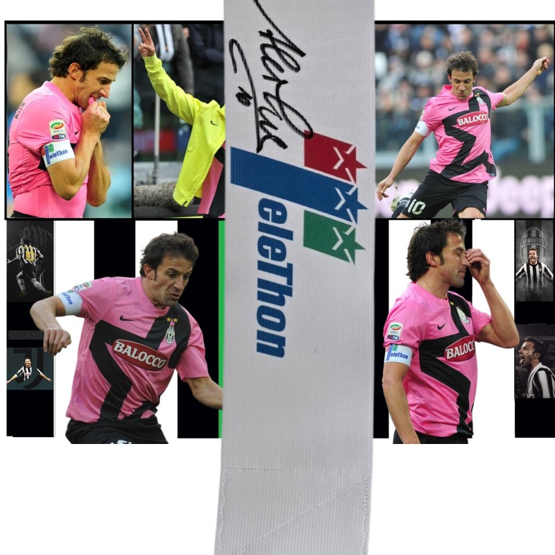 Del Piero's Juventus Signed Captain's Armband, 2011/12