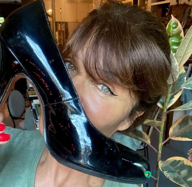 Helena Christensen's Signed Shoes