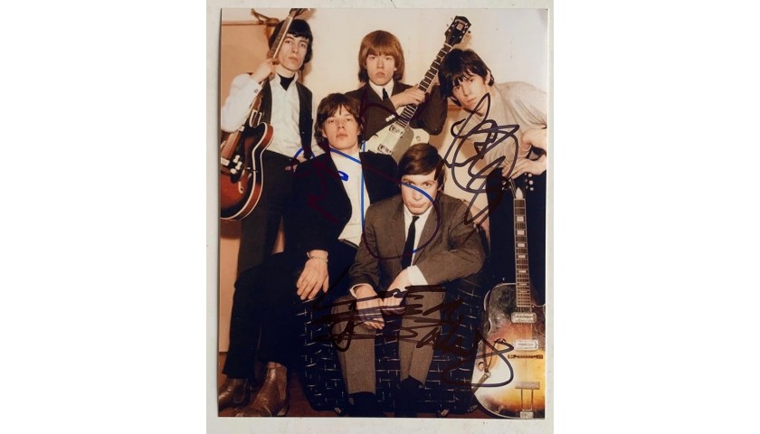 The Rolling Stones Signed Photograph