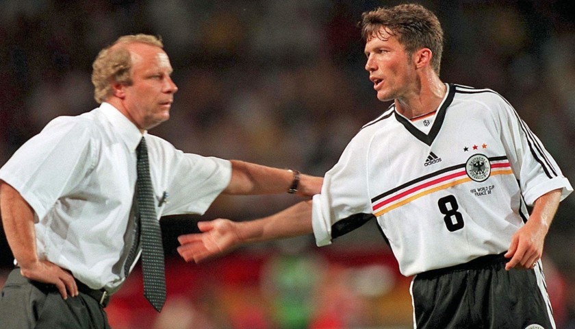 Matthäus's Official Germany Signed Shirt, 1998