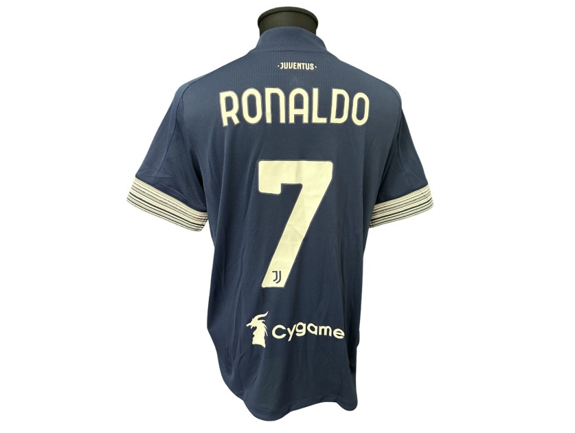 Cristiano Ronaldo's Juventus Match-Issued Shirt, 2020/21