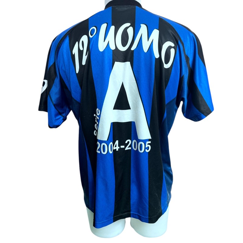 Atalanta's Serie A Promotion Official Commemorative Shirt, 2003/04