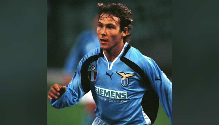 Nedved's Lazio-Fiorentina Signed Match Shirt, 2001