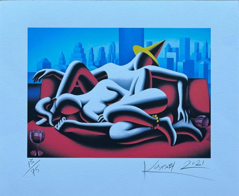 "Beyond Ecstasy" by Mark Kostabi