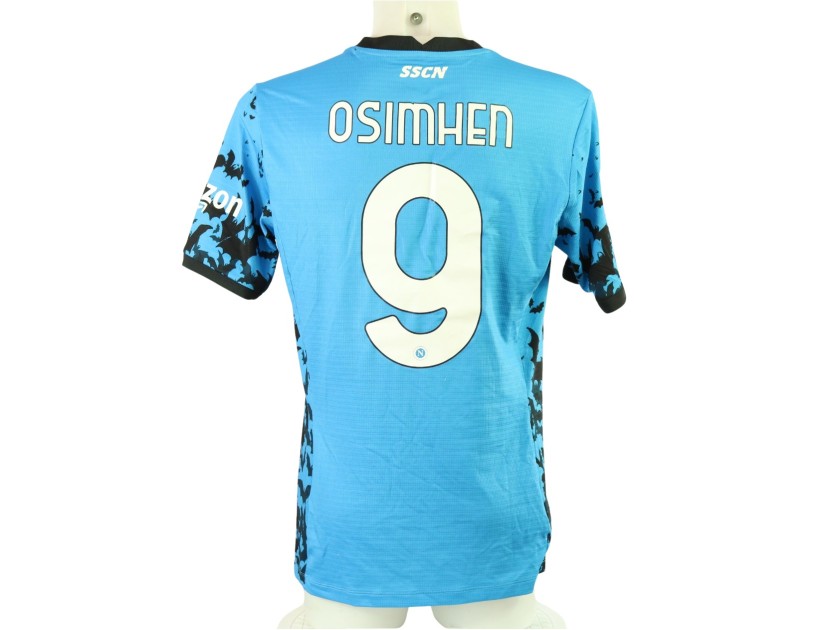 Osimhen's Napoli Issued Shirt 2022/23 - Halloween Edition