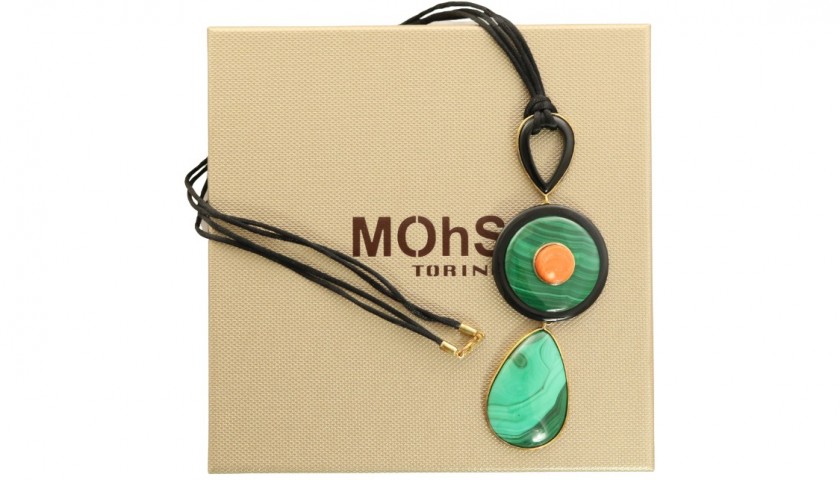 Mohs Minerals and Crystals Pendant 