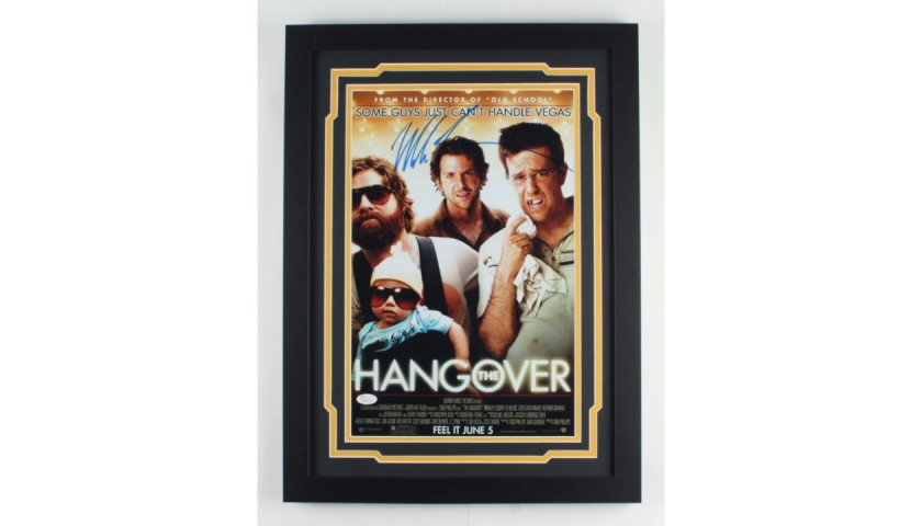 Mike Tyson Signed Framed 'The Hangover' Movie Poster