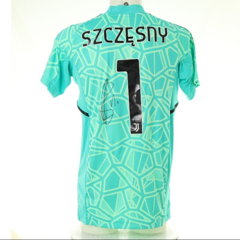 Szczesny Official Juventus Signed Shirt, 2022/23 