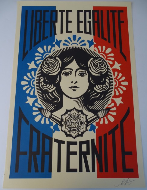 Obey "Liberte Egalite Fraternite"