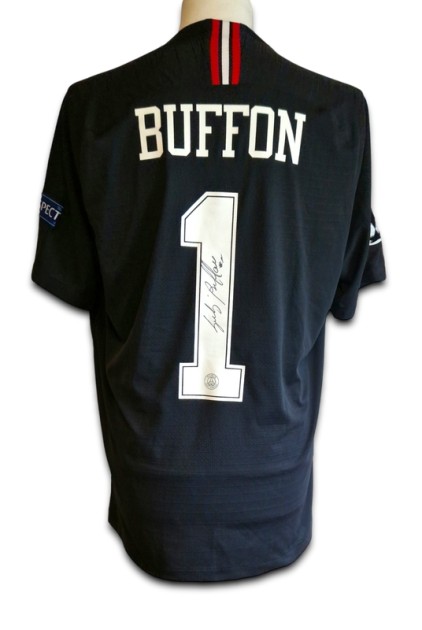 Buffon's PSG Signed Shirt