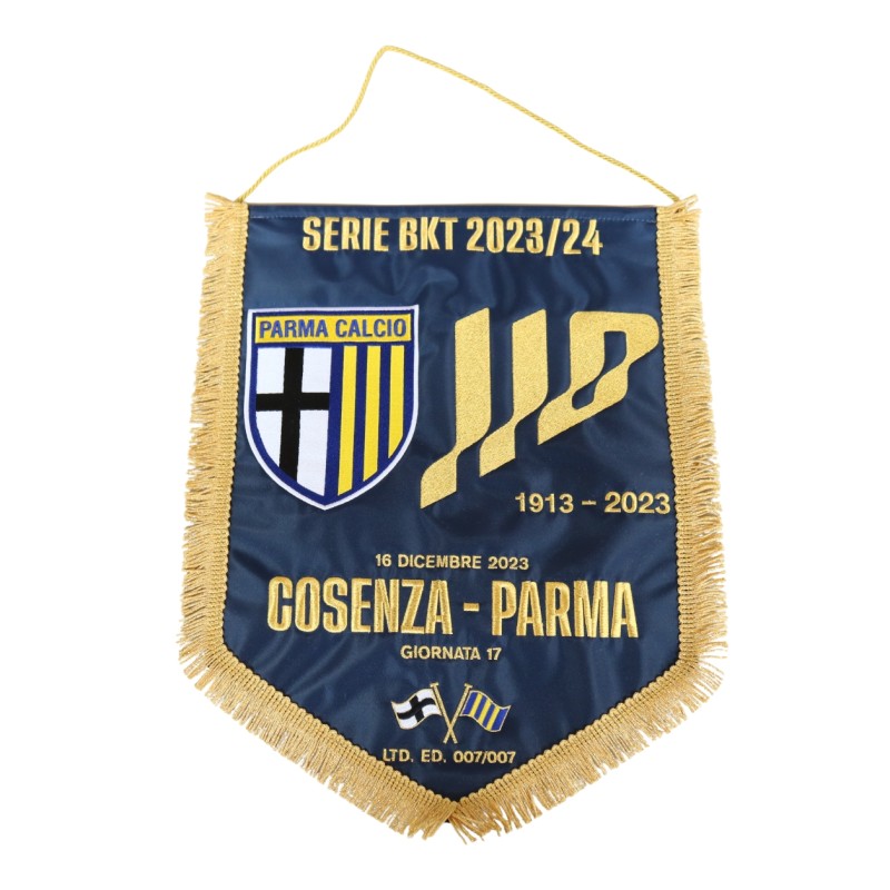 Commemorative Match Pennant, Cosenza vs Parma 2023