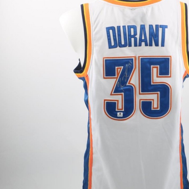 Official Durant Oklahoma City Thunders shirt - signed