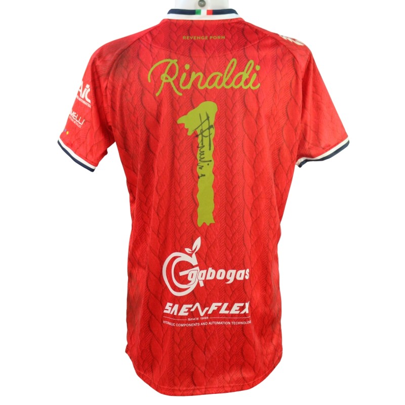 Rinaldi's Signed Unwashed Shirt, "Special Edition" Feralpisalò vs Triestina 2024