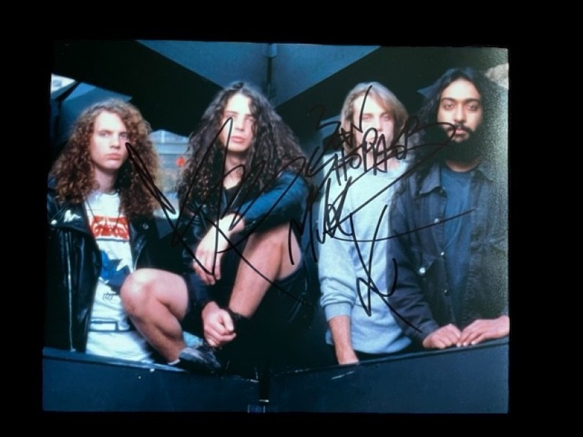 Soundgarden Signed Photograph - CharityStars