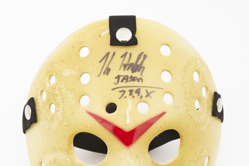 Jason Goes to Hell - Mask signed by Kane Hodder