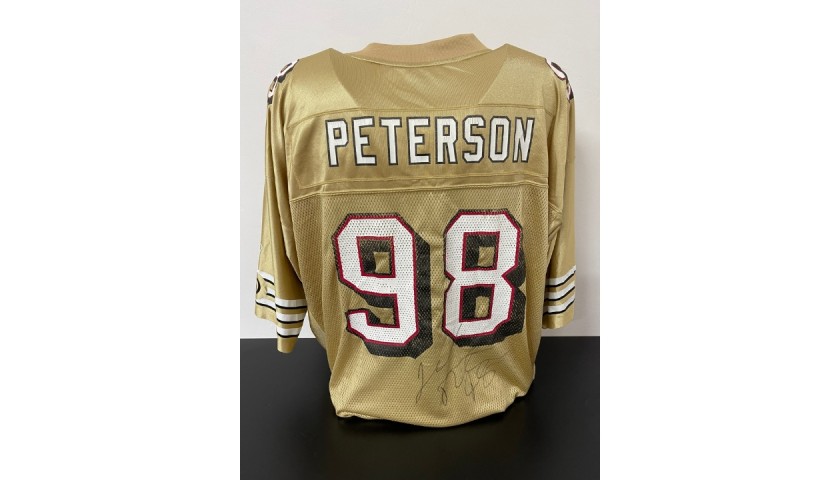 Peterson's Official San Francisco 49ers Signed Jersey - CharityStars