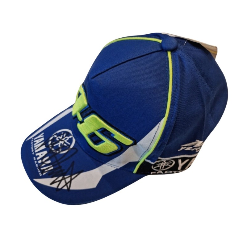 Cappellino ufficiale Valentino Rossi Yamaha - Autografato