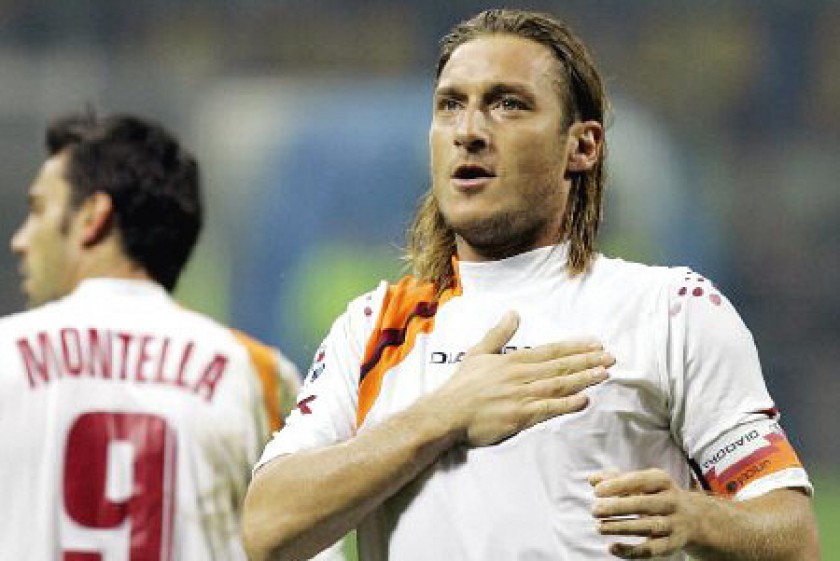 Totti's Roma Match Shirt, 2005/06