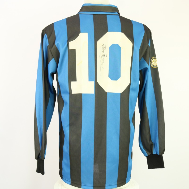 Matthaus' Inter Signed Match Shirt, 1989/90 