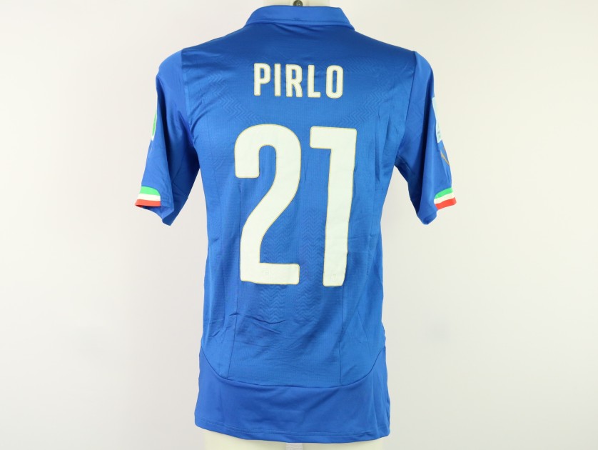 Pirlo's Italy Match Shirt, WC 2014 Qualifiers