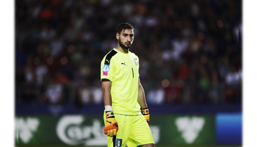 Donnarumma's Match Kit, Italy-Germany 2017