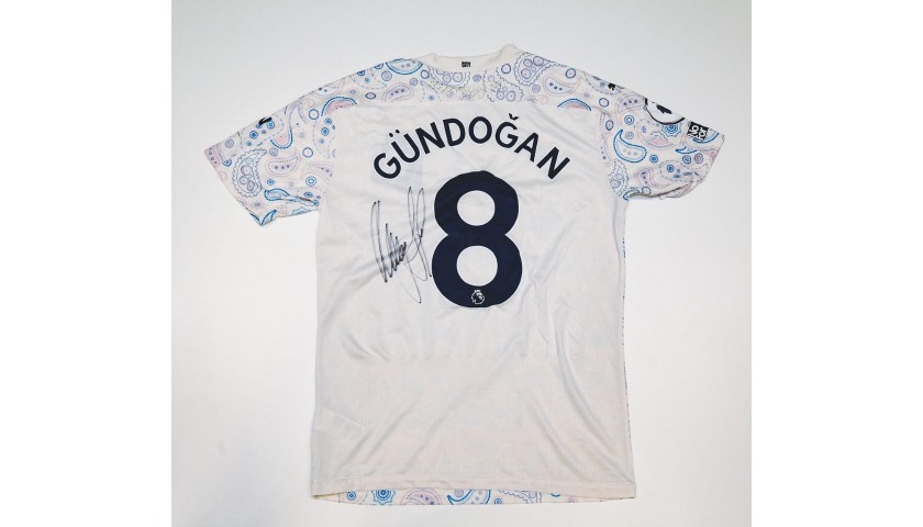 Gündoğan's Man City Match-Issued Signed Shirt