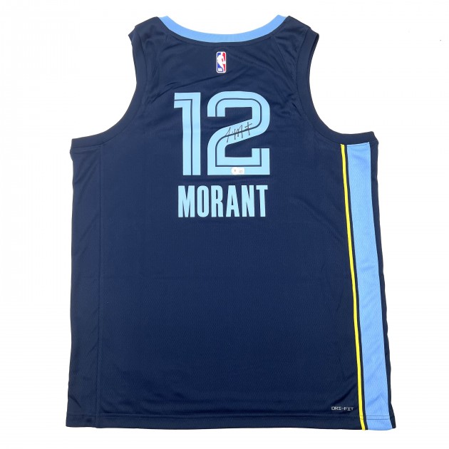 Ja Morant Signed Memphis Grizzlies Jersey - CharityStars
