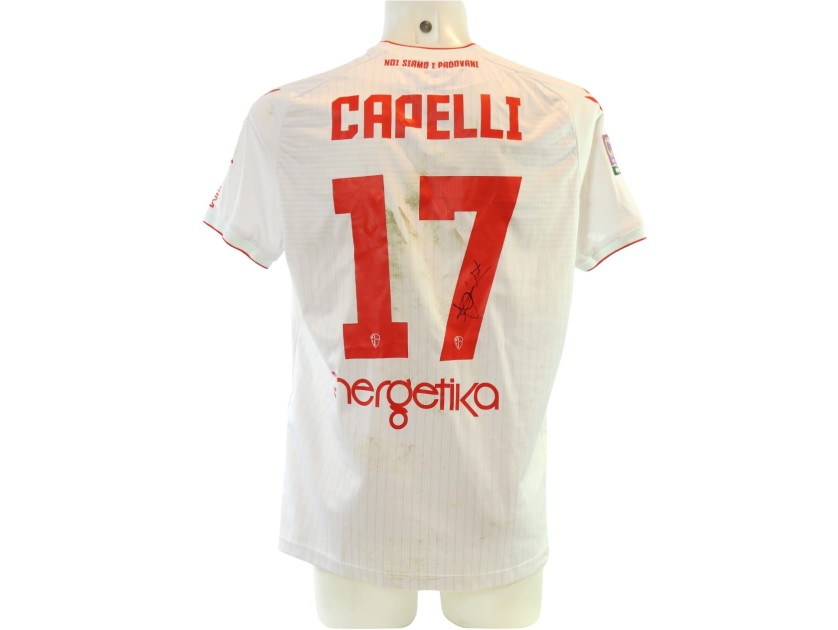 Maglia Capelli unwashed Padova vs Lumezzane 2024 - Autografata