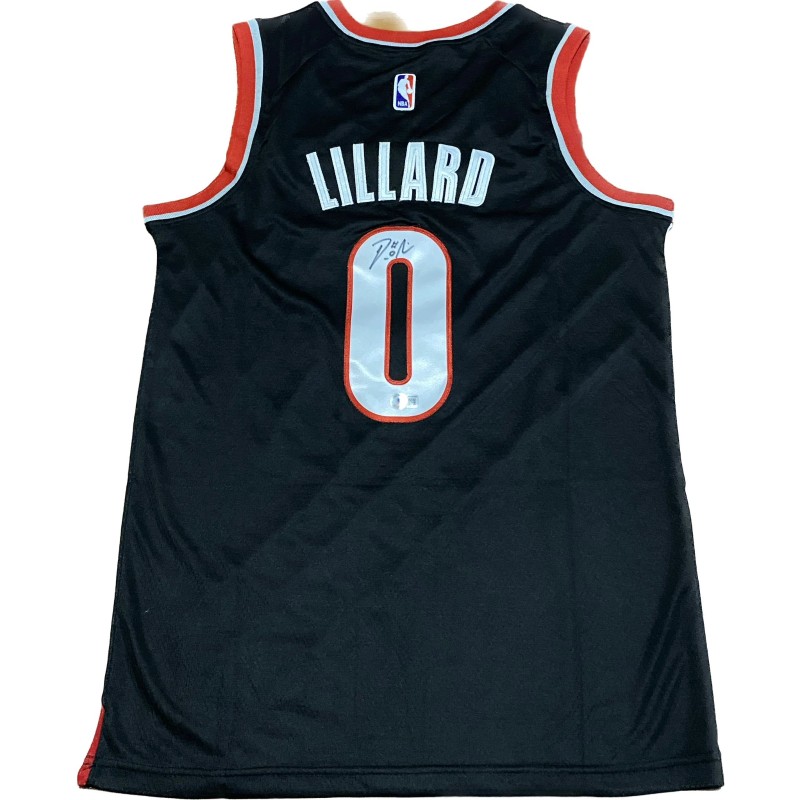 Damian Lillard's Portland Trail Blazers NBA Signed Replica Jersey