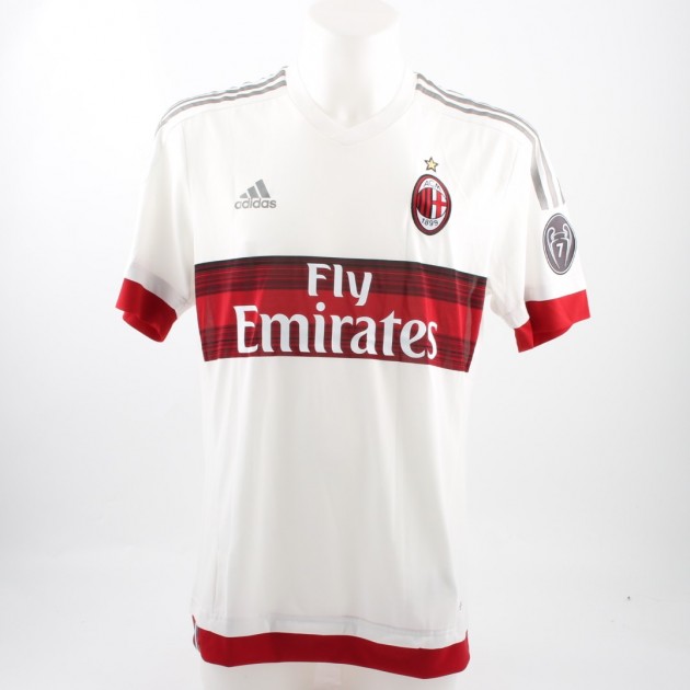 Match worn Poli shirt, Sassuolo-Milan Serie A 06/03/16