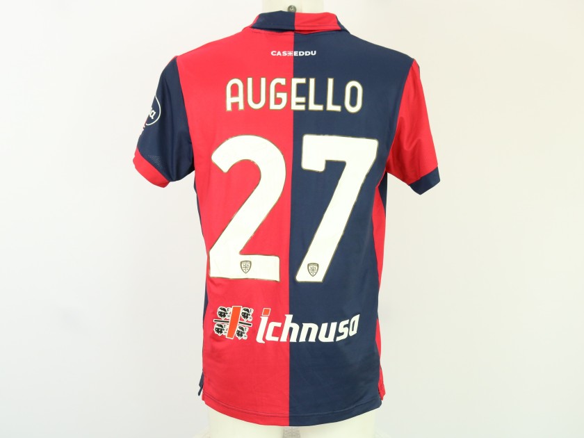 Augello's Unwashed Shirt, Cagliari vs Fiorentina 2024