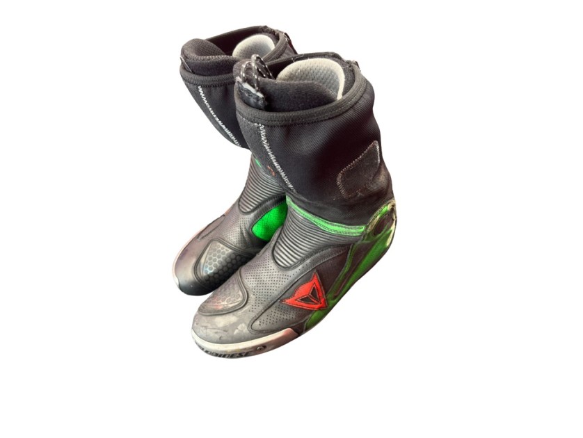 Franco Morbidelli Signed Race Worn Boots