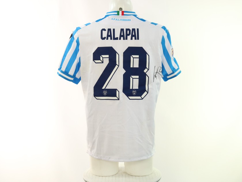 Maglia Calapai Unwashed SPAL vs Perugia 2025 - Autografata